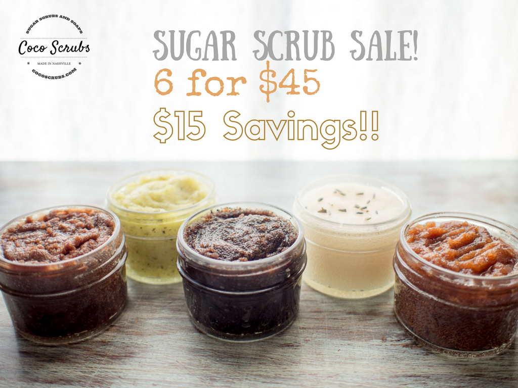 Sugar Scrub Sale!