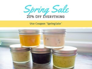 Spring Sale 20% Off Everything with Coupon "SpringSale"